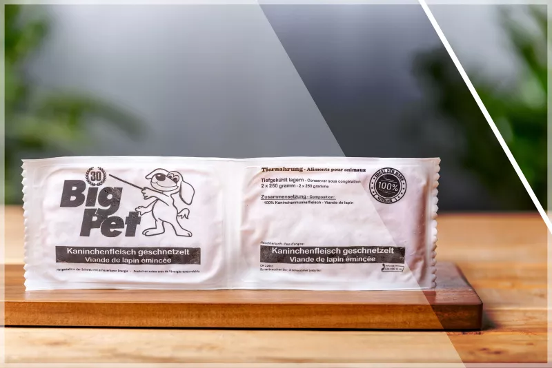 Kaninchenfleisch geschnetzelt